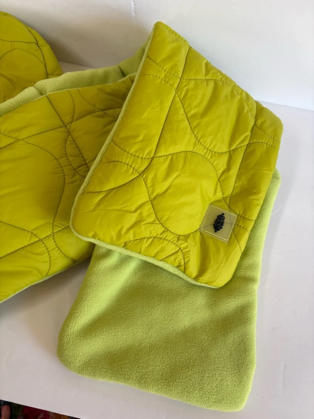 NWOT Free People FP Movement Fleece-Lined Hood Scarf